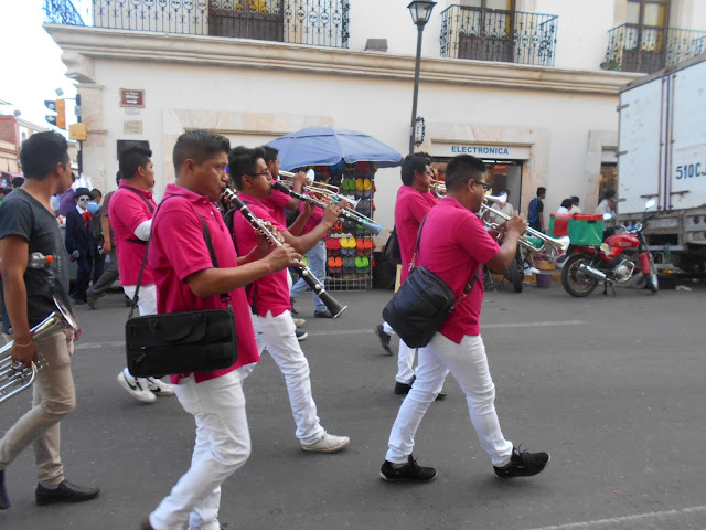 Parades in Oaxaca City