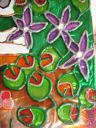 glass painting peacock projects crafts cards