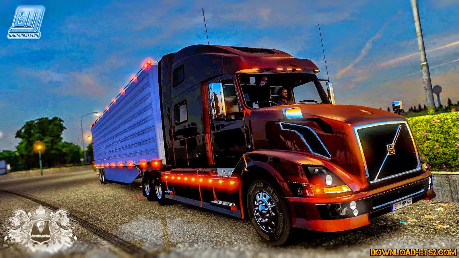 ETS 2 Volvo 780 Yeni TIR Modu Yaması İndir Rip Oyun İndir