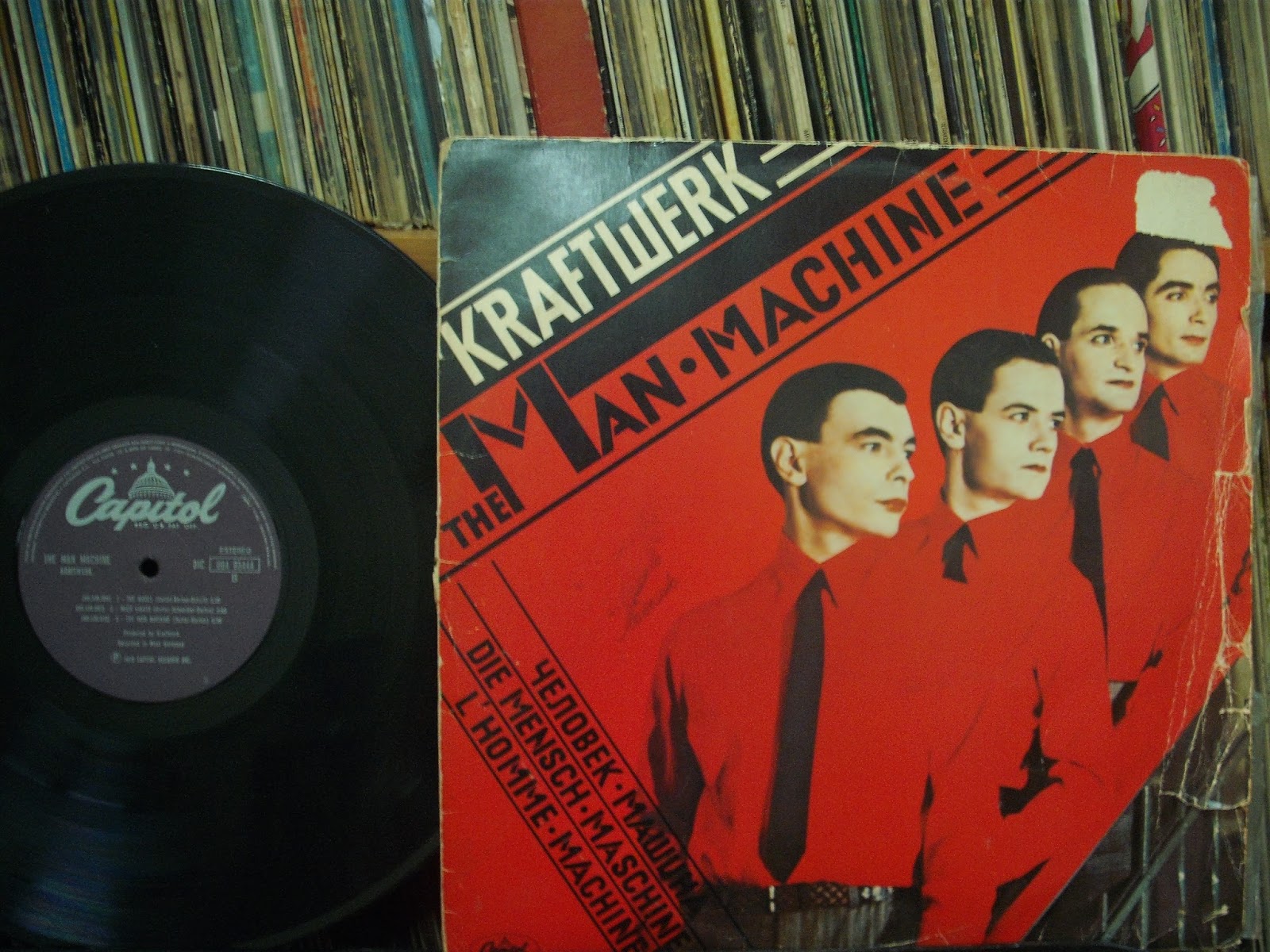 Tráfego Vinílico Etc: Kraftwerk - The Man-Machine (78)