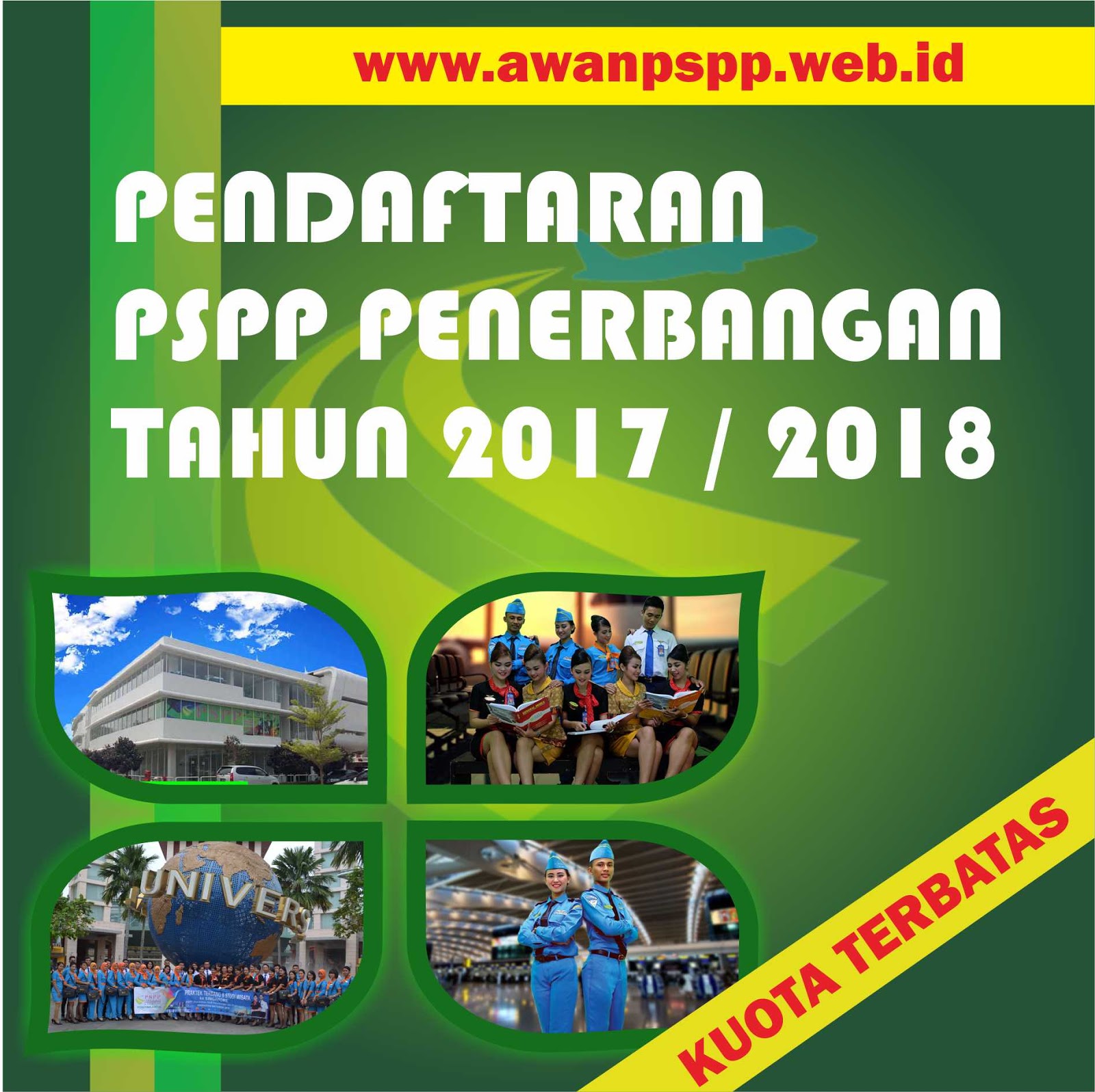 Pendaftaran PSPP Penerbangan Tahun Ajaran 2017/2018