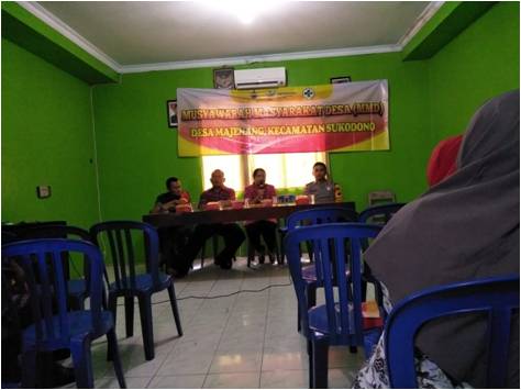 Musyawarah Masyarakat Desa Majenang Musyawarah Masyarakat Desa Majenang