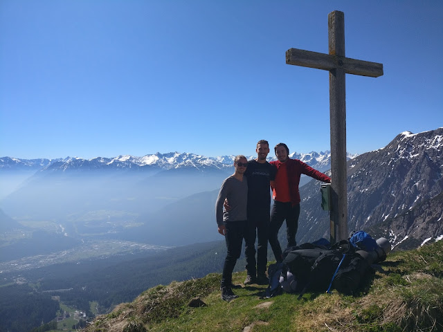 Österreich Wandern Lechtaler Alpen Imst Muttekopf Alpjoch