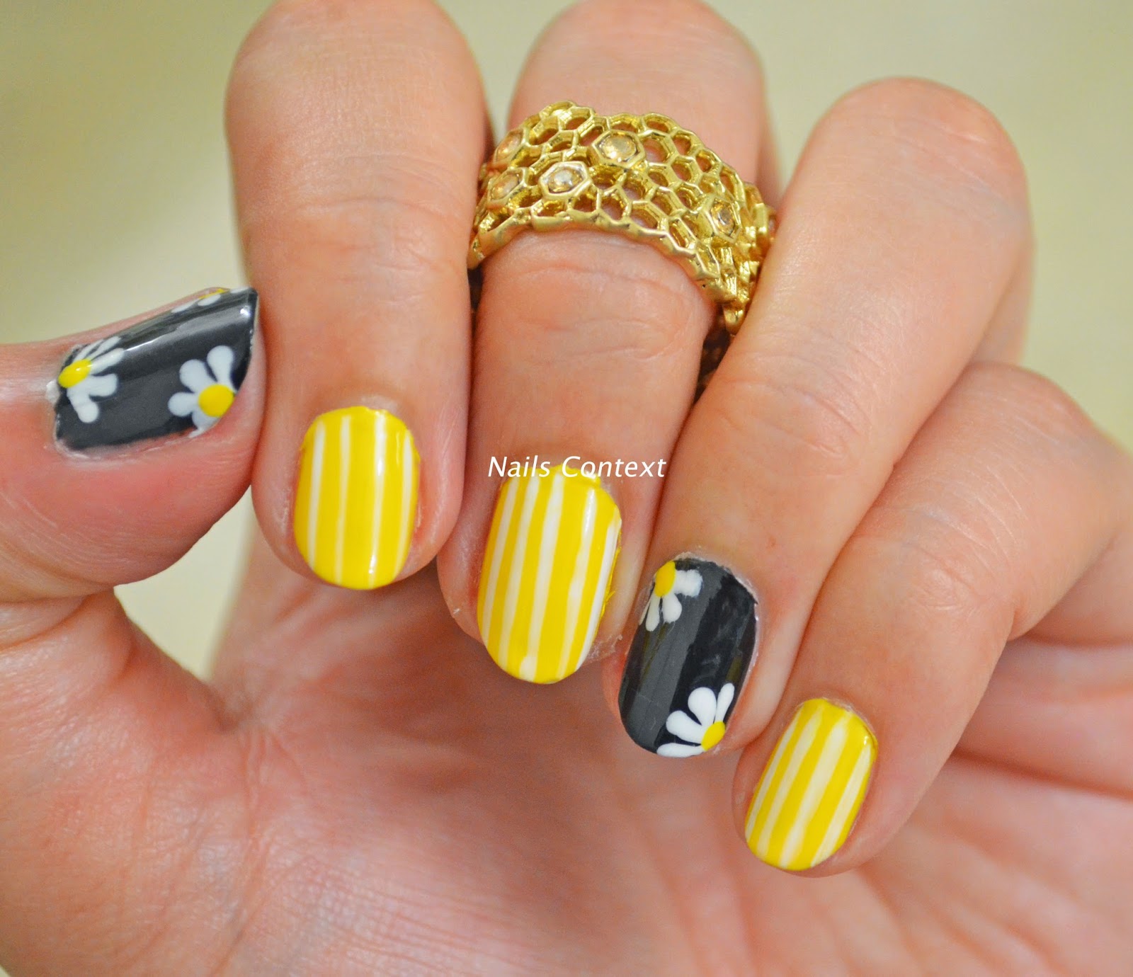 Nails Context: Yellow reminds me of Summer