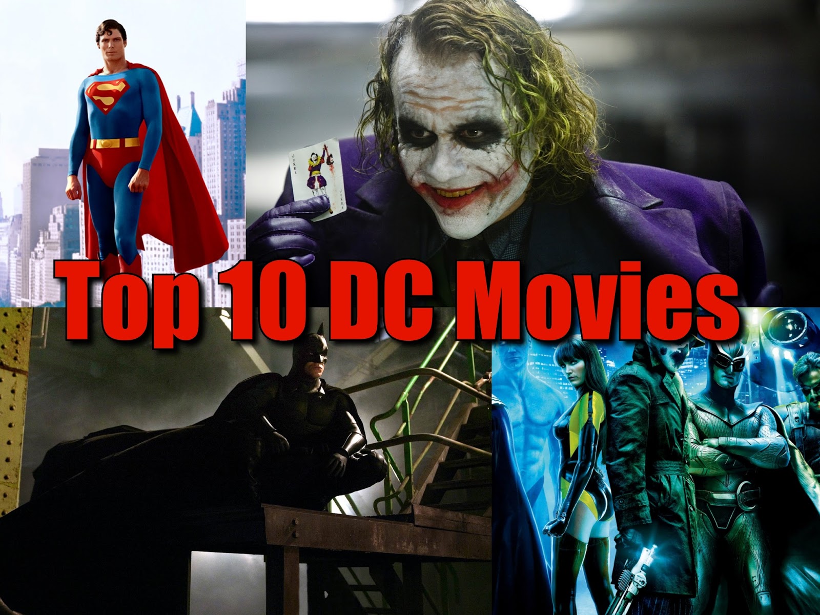 J and J Productions Top 10 DC Comics Movies Part 2