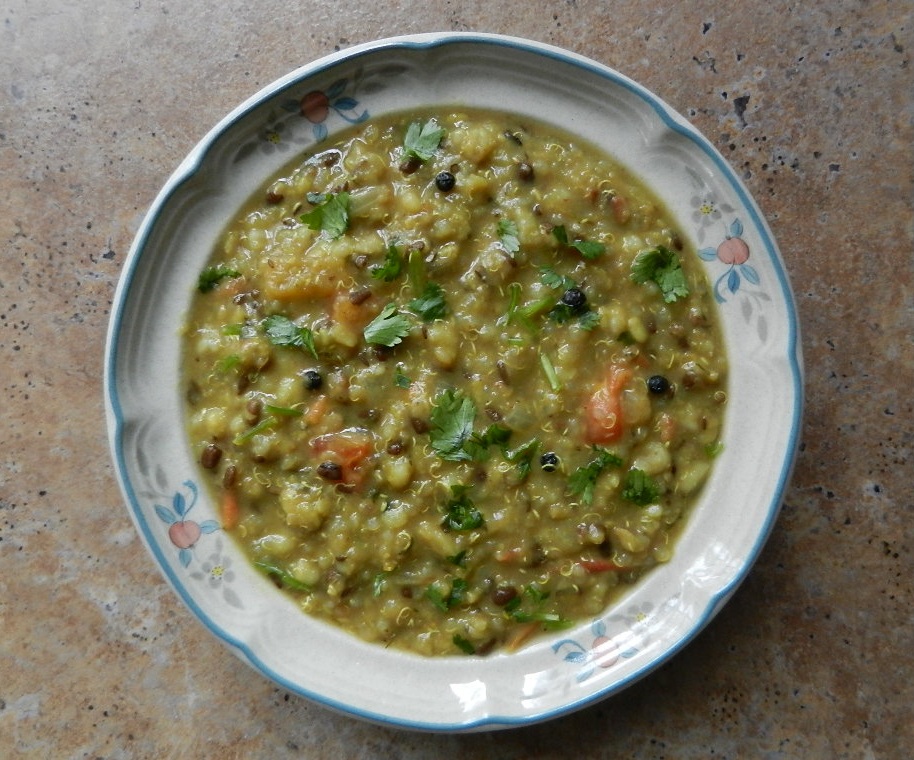 Sizzling Indian Recipes..... Four Whole spices tempered Dal made with