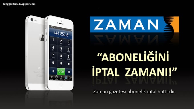 Zaman Gazetesi abonelik iptal hattı