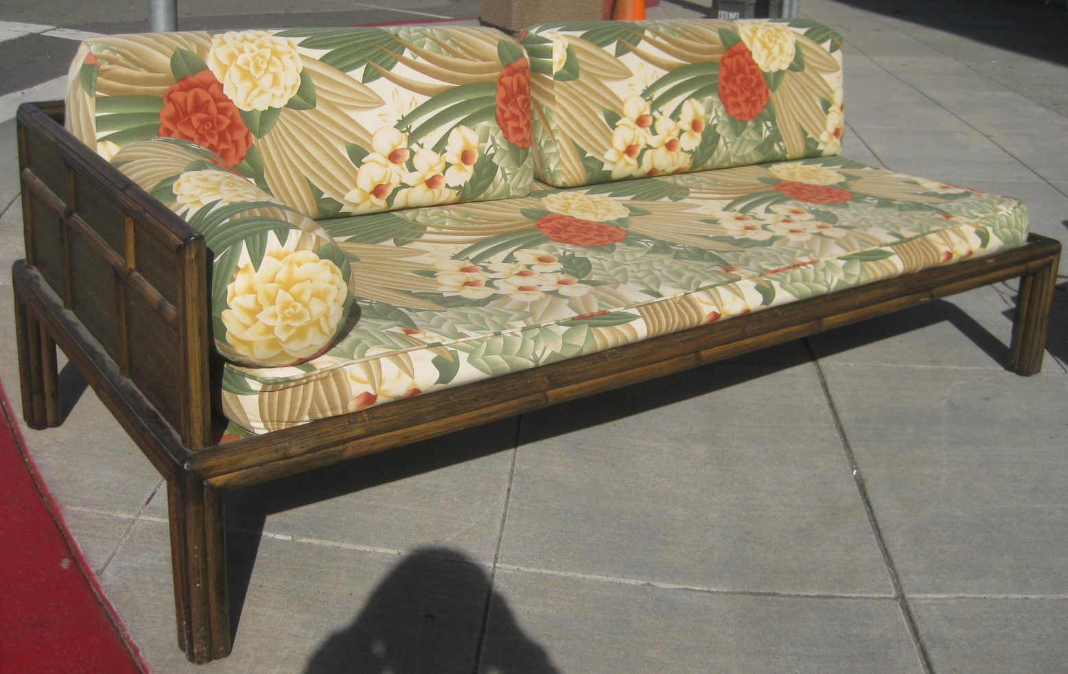 UHURU FURNITURE & COLLECTIBLES SOLD Pair of McGuire Sofas 300