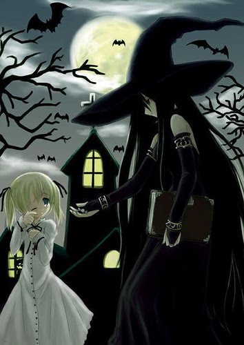 Anime Halloween Witch Anime Wallpaper