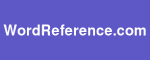 WORD REFERENCE DICTIONARY