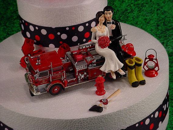 8 Epic Firefighter Wedding Cake Toppers Wedding Celebration