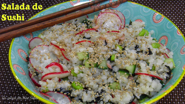 Salada de Sushi - Sexta Feira Vegetariana