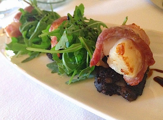 King Scallops Wrapped in Bacon 