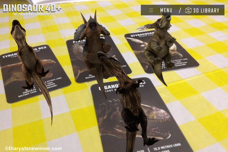 Dinosaurs 4D+ flashcards 