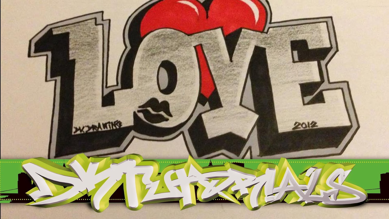 Kumpulan Gambar Tato Grafiti Kata Cinta Keren Itulah Mungkin Bisa