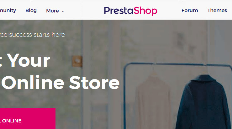 PrestaShop eCommerce software