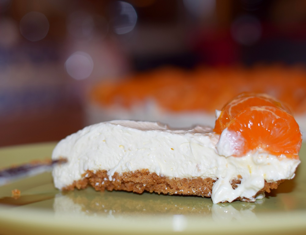 Superbly Easy To Make Ginger And Orange No Bake Cheesecake