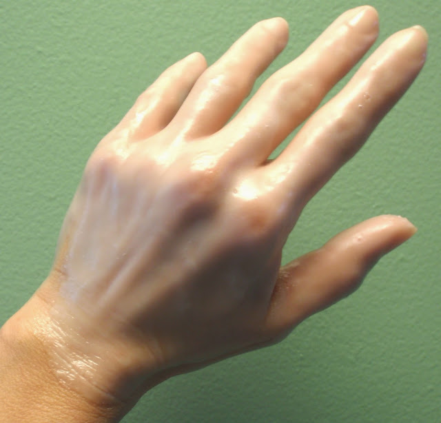 paraffin wax on hand