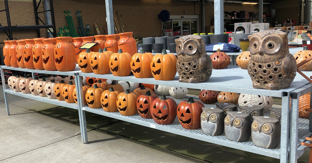 Old Fashion Halloween The terracotta pumpkins 2019