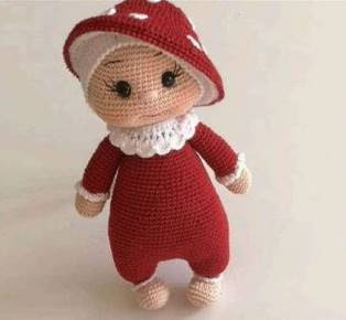 PATRON GRATIS MUÑECO SETA AMIGURUMI 39744