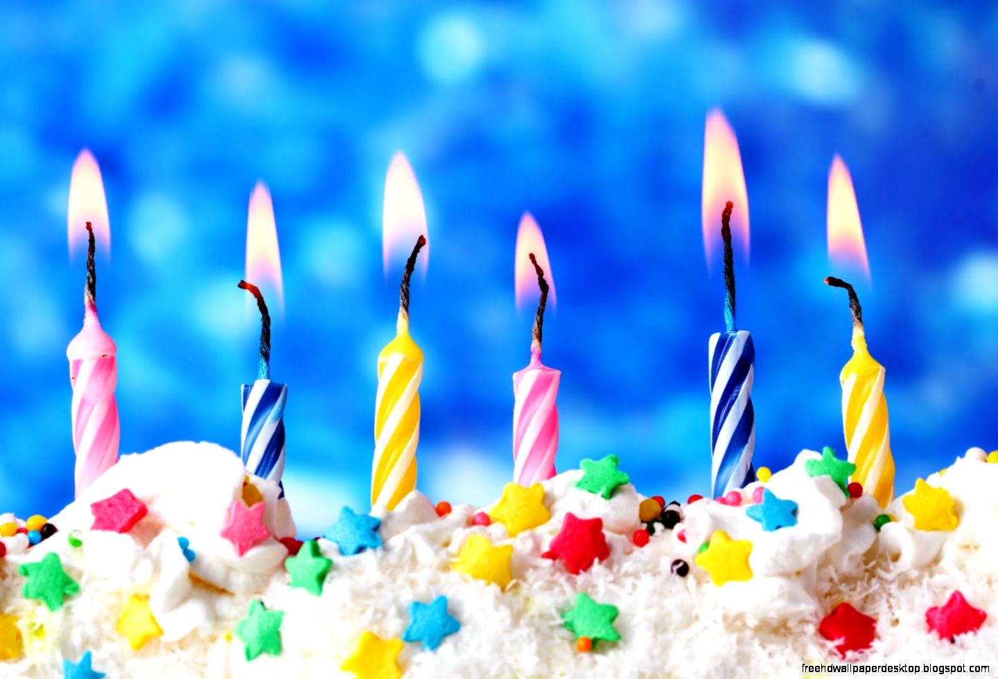 Happy Birthday wishes card images with cakes candles picture for