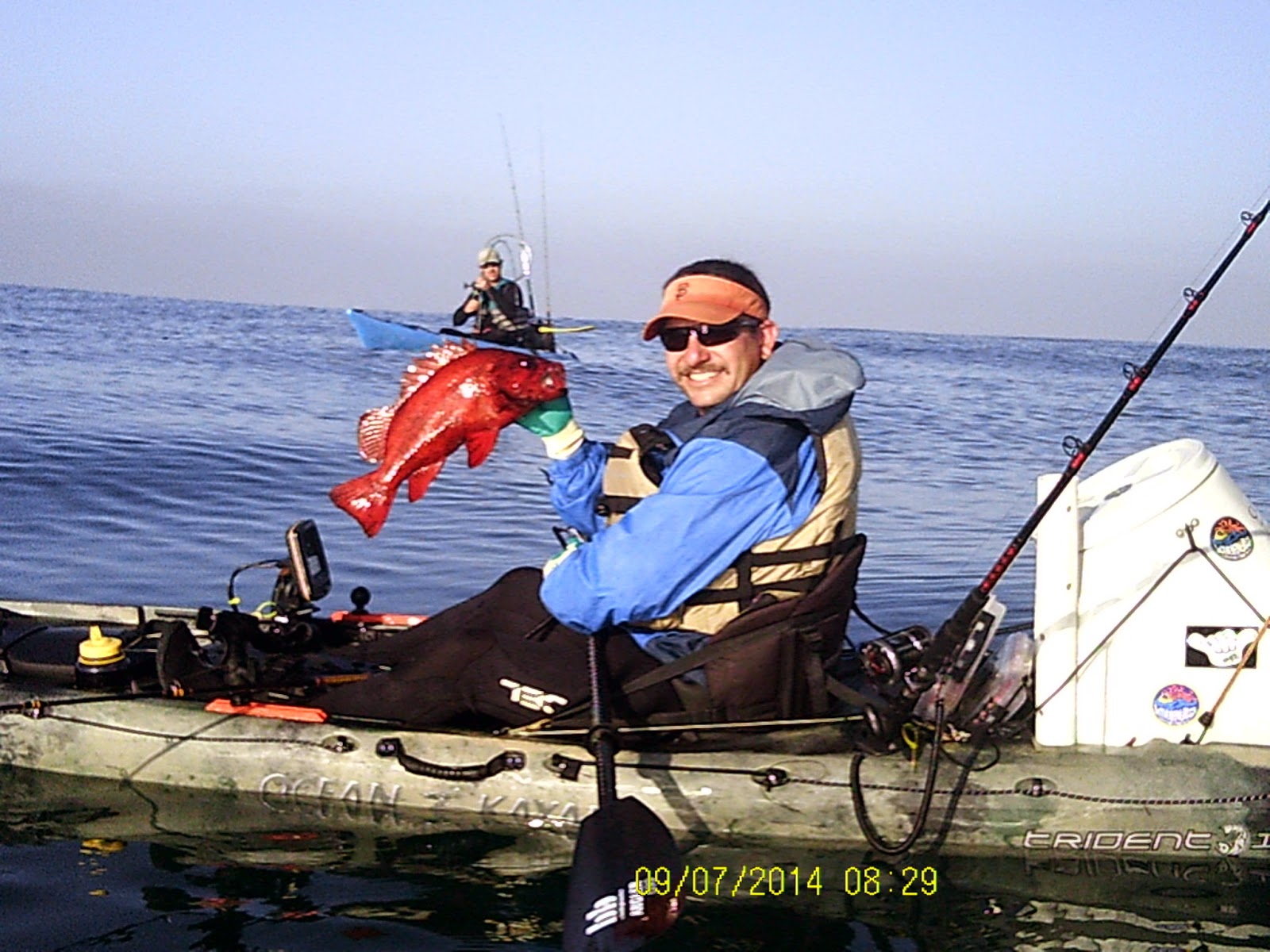 Estero Bay Kayak Fishing Leffingwell, Cambria CA 9/7/14