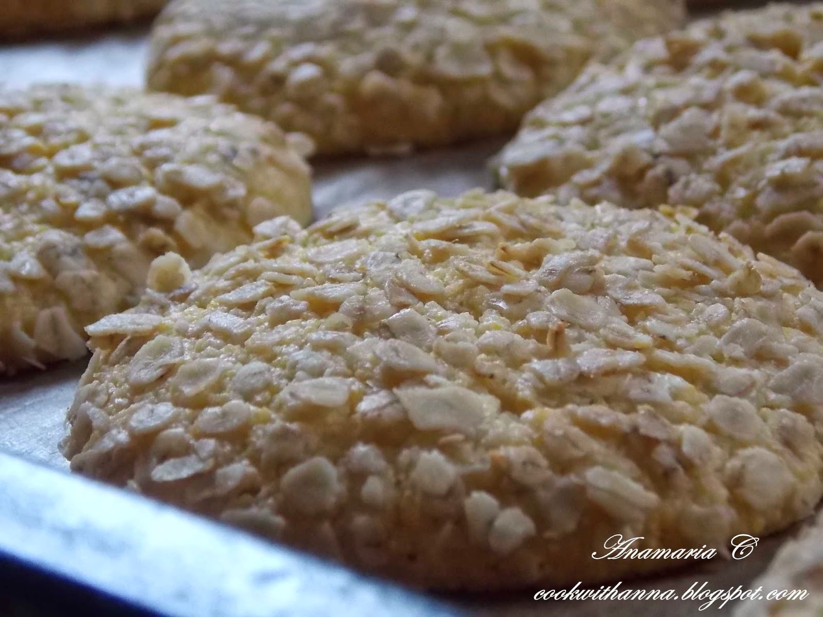 Biscuits With Maize Flour And Oats