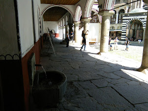 View of the cisterns supplying "Spring mineral water".