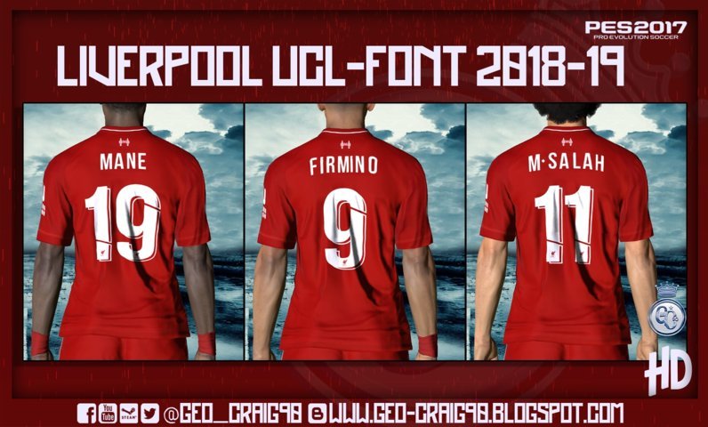 Download font liverpool 2018 Download font liverpool 2018