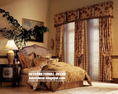 Classic curtain designs, bedroom curtains 2014, floral curtains