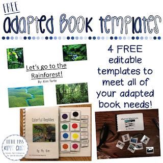 Adapted Book Templates for Special Education