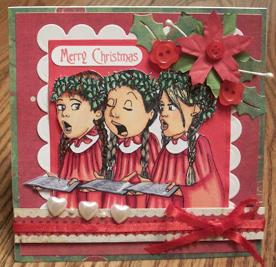 For the Love of Cardmaking: Christmas Challenge at Lady Annes