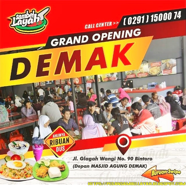 sambel layah demak jawa tengah alamat outlet sambel layah demak