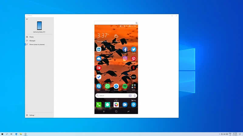 Your Phone app on Windows 10 soon to support Android phone's screen mirroring