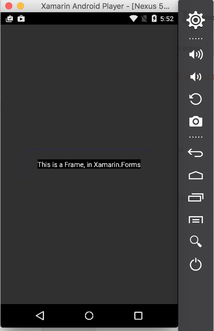 Xamarin.Forms Frame