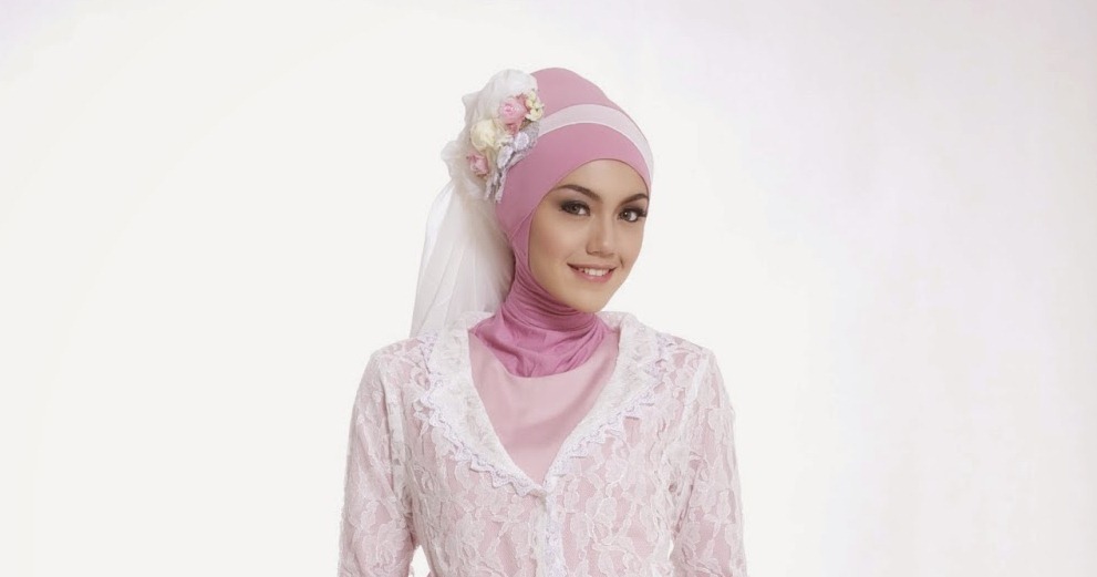 gaun ijab kabul tulle