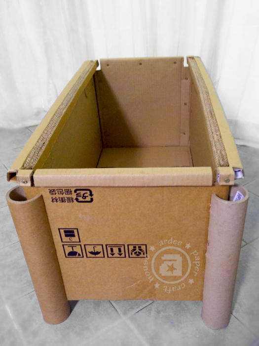 Cardboard Coffee Table ardee's creation