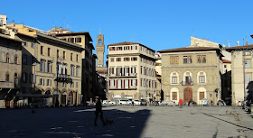 Piazza Santa Croce is one of the most famous squares in Florence