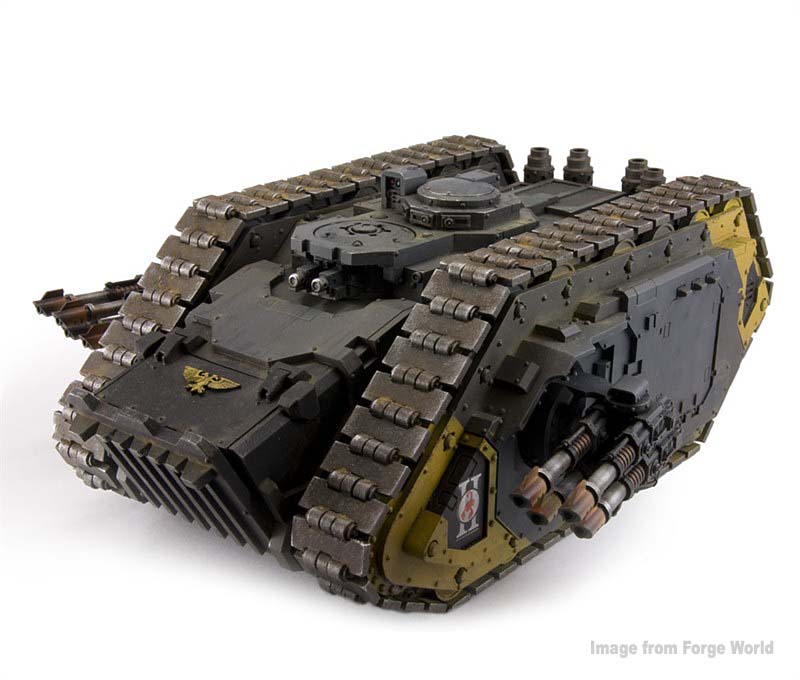 30Kplus40K Horus Heresy Review Spartan Assault Tank