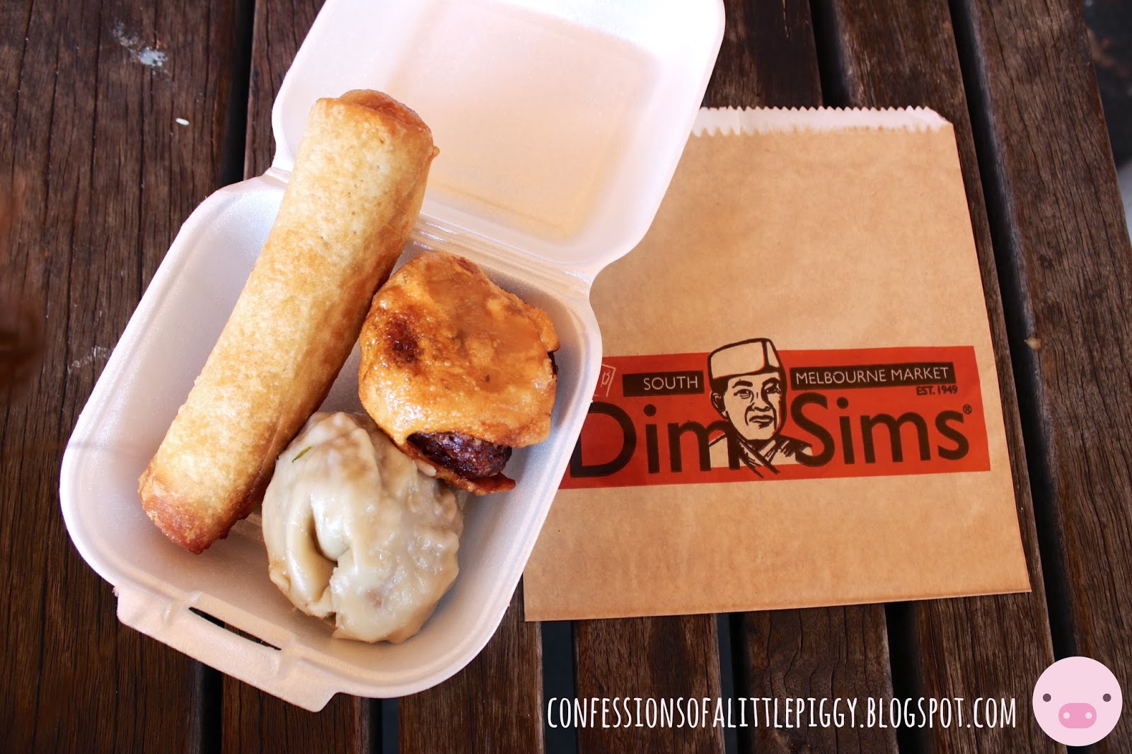 South Melbourne Market Dim Sims confessions of a little piggy