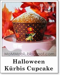 Backen für Halloween Kürbis Cupcake Chai-Gewürze