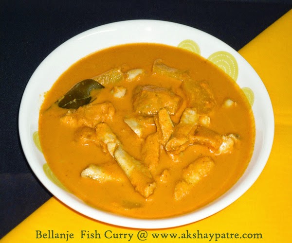 fish curry in a serving bowl
