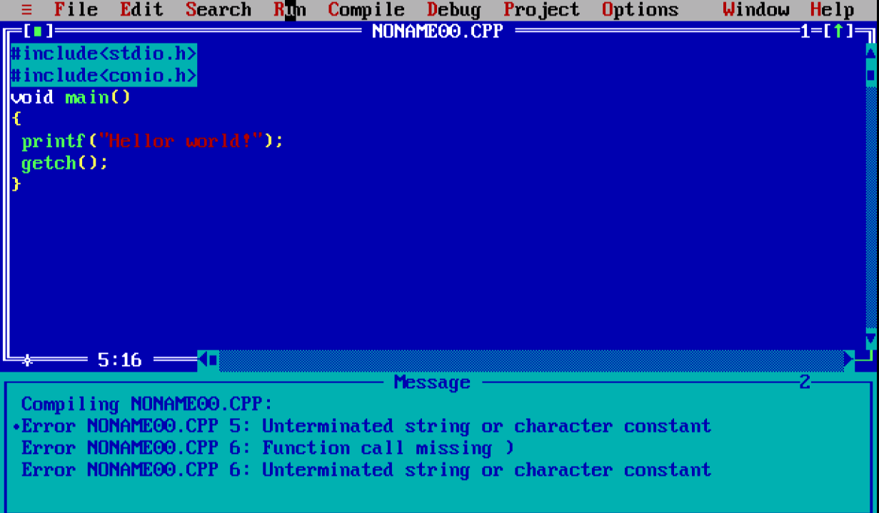 First Program in C language in Hindi - Programming language in hindi