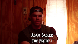 Adam Sadler from The Protest