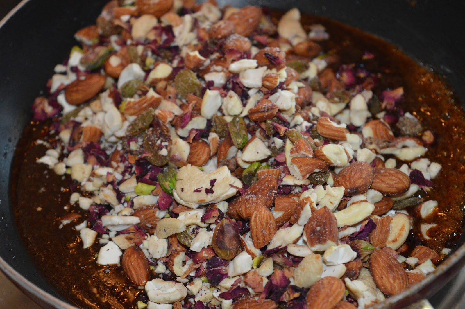 exoticneasy cooking Dry Fruit Chikki with Coconut Sugar