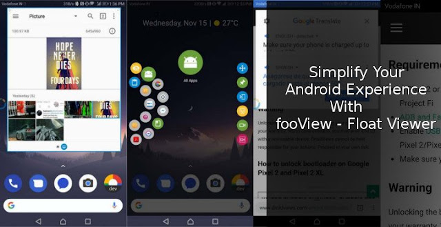 Float Viewer - Simplify Your Android Experience with FOOView 