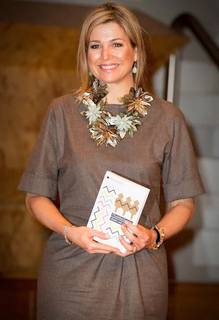 Dutch Queen Maxima attended the symposium of "Music Education we do together" (Muziekeducatie doen we samen)