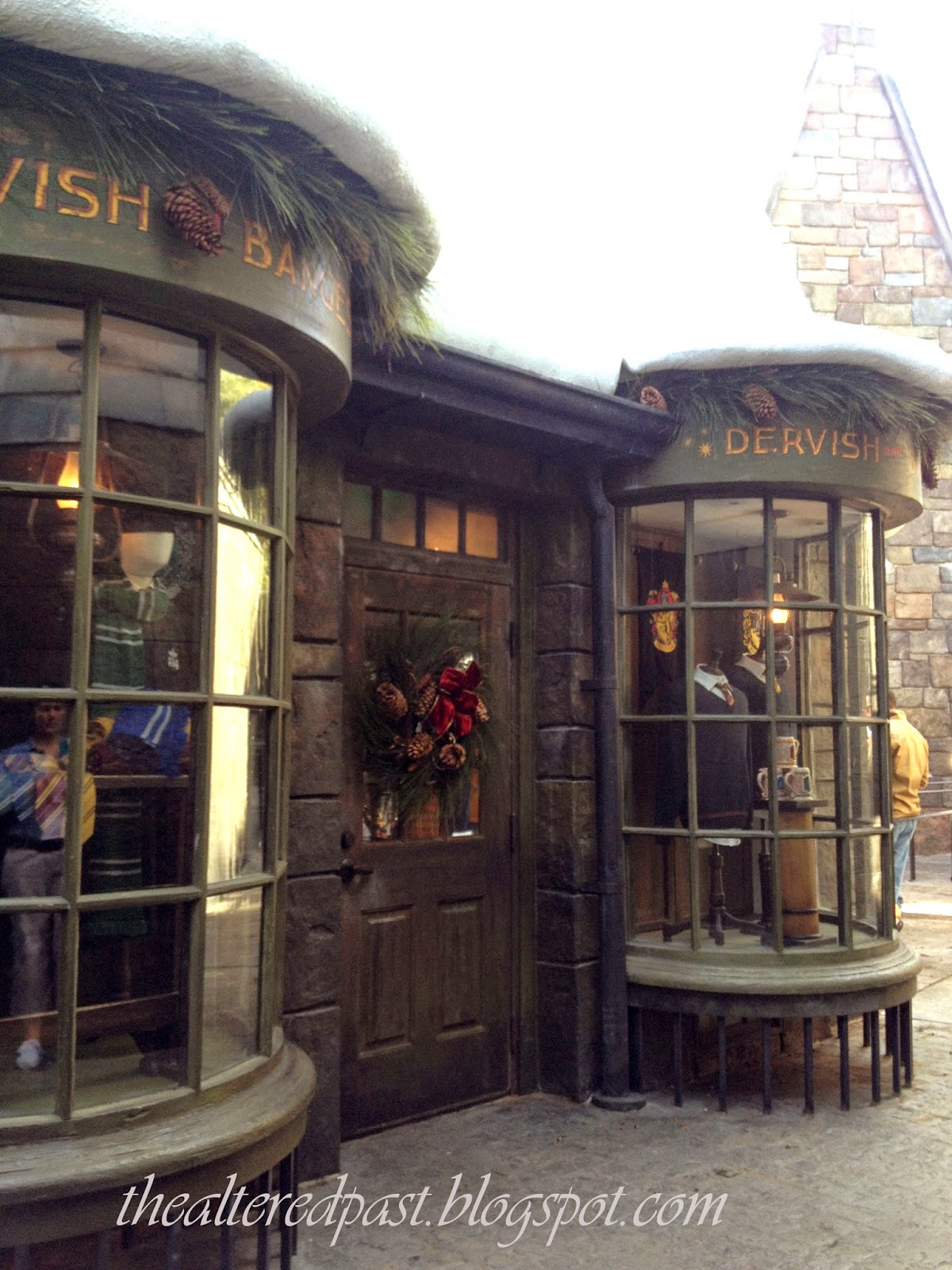 Christmas at The Wizarding World of Harry Potter, Universal Studios, the altered past