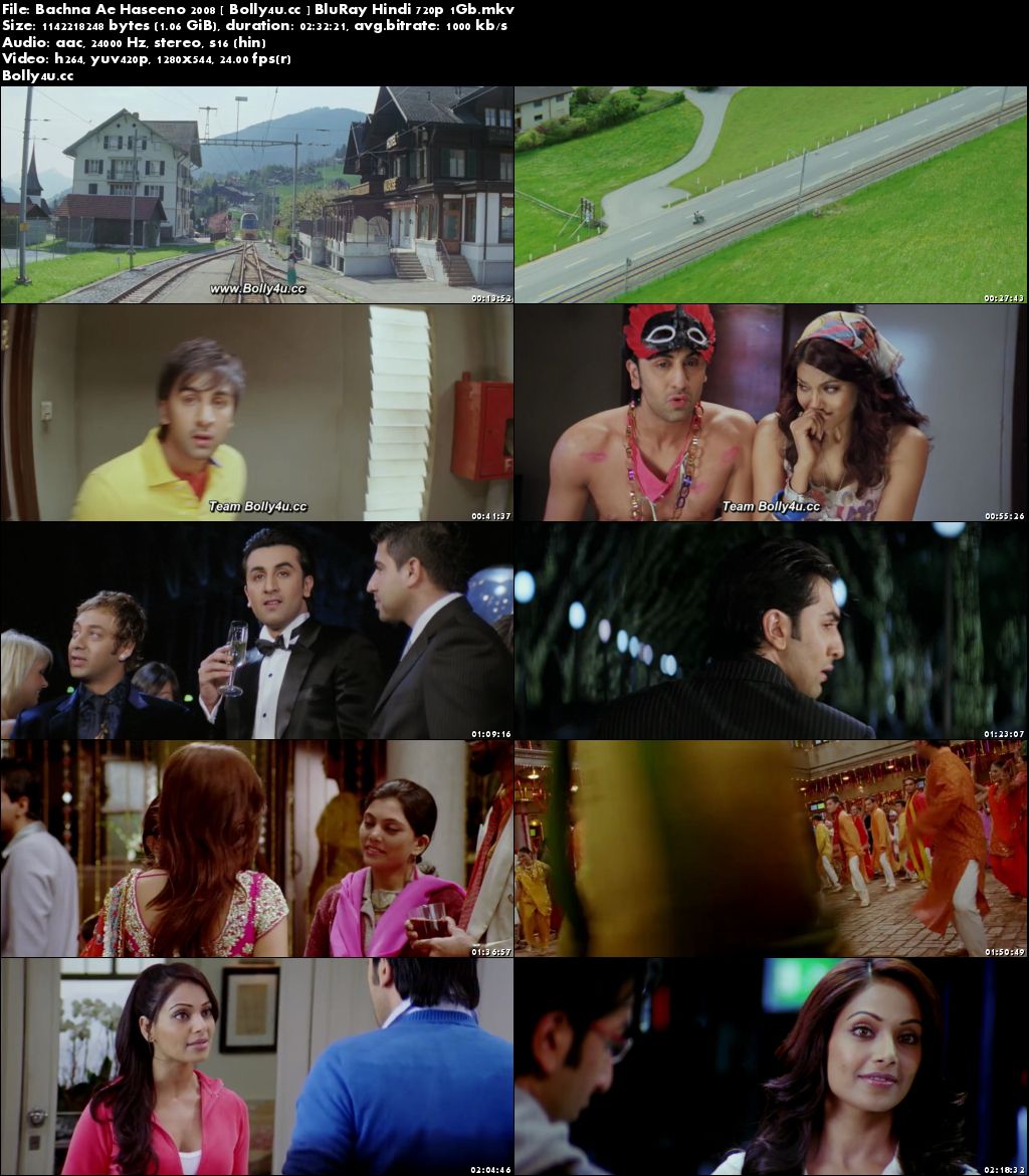 Bachna Ae Haseeno 2008 BluRay 1Gb Hindi 720p Download Bachna Ae Haseeno 2008 BluRay 1Gb Hindi 720p Download
