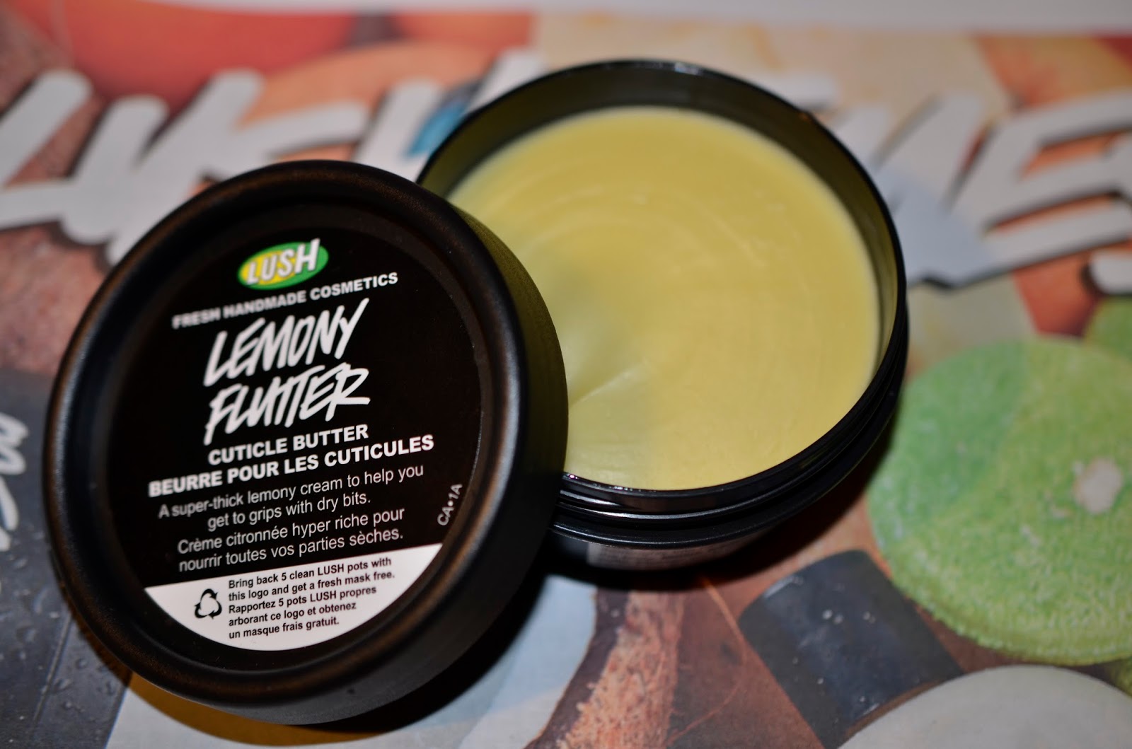 Gaborillaa Lush Lemony Flutter Cuticle Butter